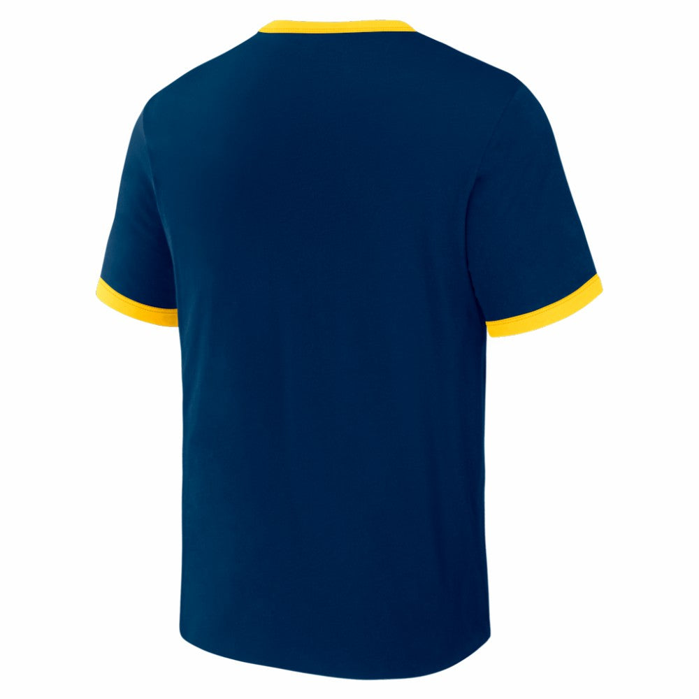MLB Milwaukee Brewers Darius Rucker Collection by Fanatics Two-Way Ringer Reversible T-Shirt