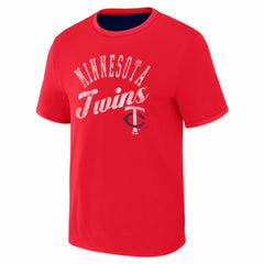 MLB Minnesota Twins Darius Rucker Collection by Fanatics Two-Way Ringer Reversible T-Shirt