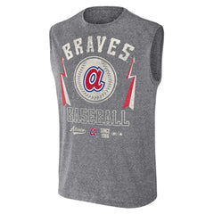 MLB Atlanta Braves Darius Rucker Collection by Fanatics Relaxed-Fit Muscle Tank Top