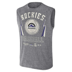 MLB Colorado Rockies Darius Rucker Collection by Fanatics Relaxed-Fit Muscle Tank Top