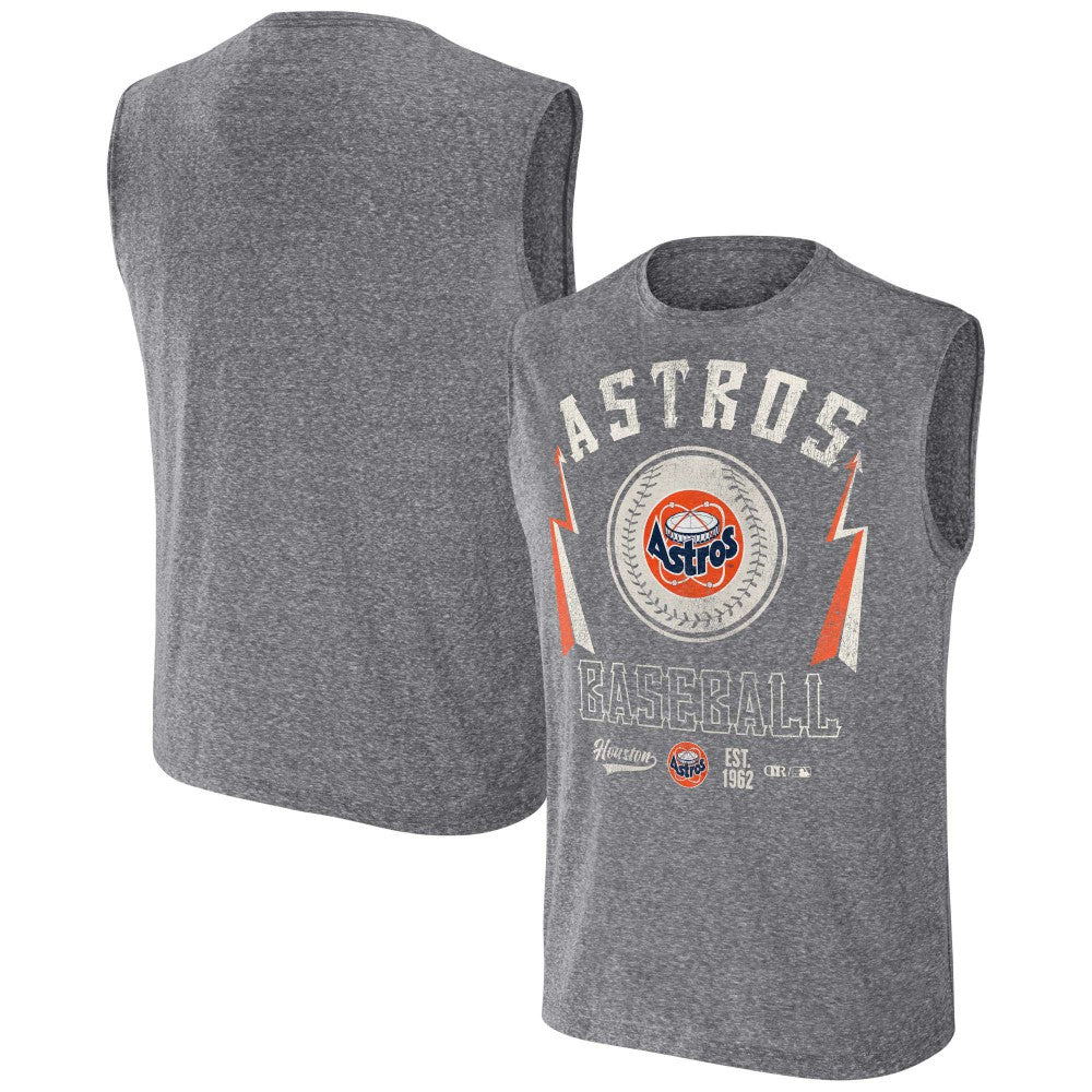 MLB Houston Astros Darius Rucker Collection by Fanatics Relaxed-Fit Muscle Tank Top