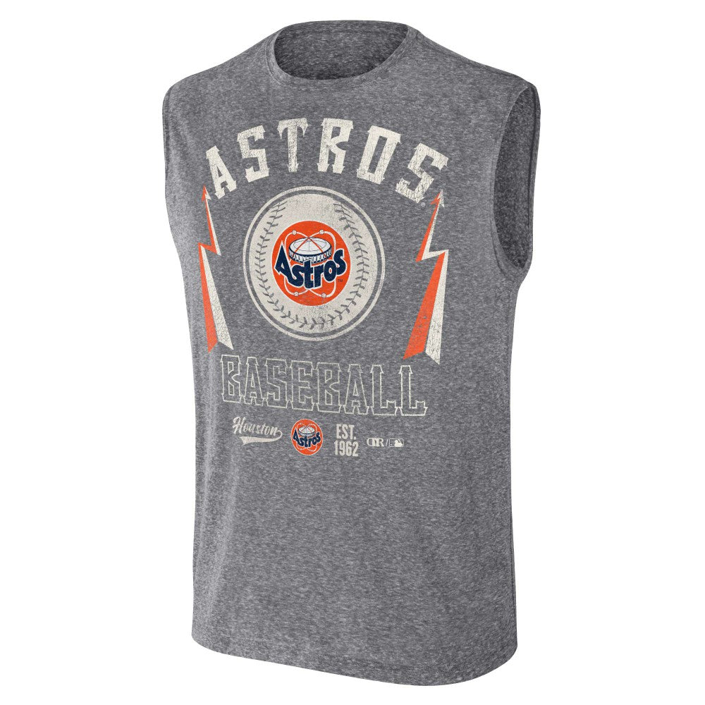 MLB Houston Astros Darius Rucker Collection by Fanatics Relaxed-Fit Muscle Tank Top