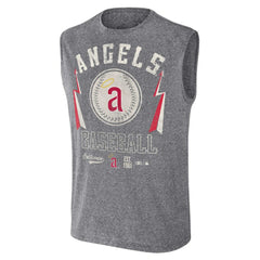 MLB Los Angeles Angels Darius Rucker Collection by Fanatics Relaxed-Fit Muscle Tank Top