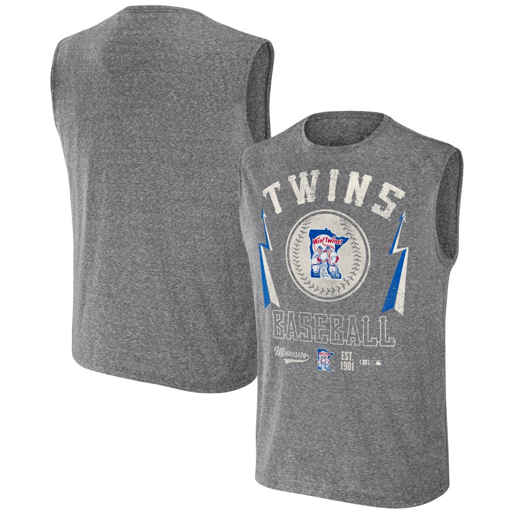 MLB Minnesota Twins Darius Rucker Collection by Fanatics Relaxed-Fit Muscle Tank Top