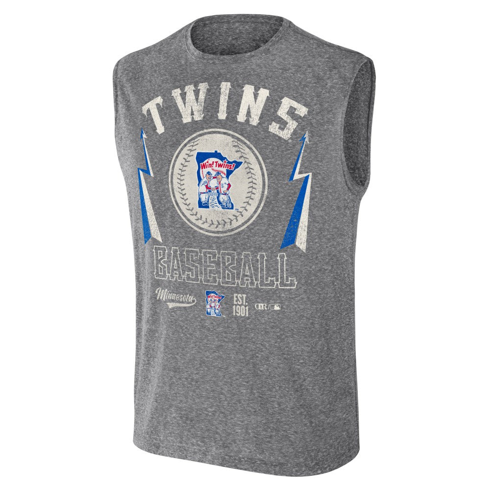 MLB Minnesota Twins Darius Rucker Collection by Fanatics Relaxed-Fit Muscle Tank Top