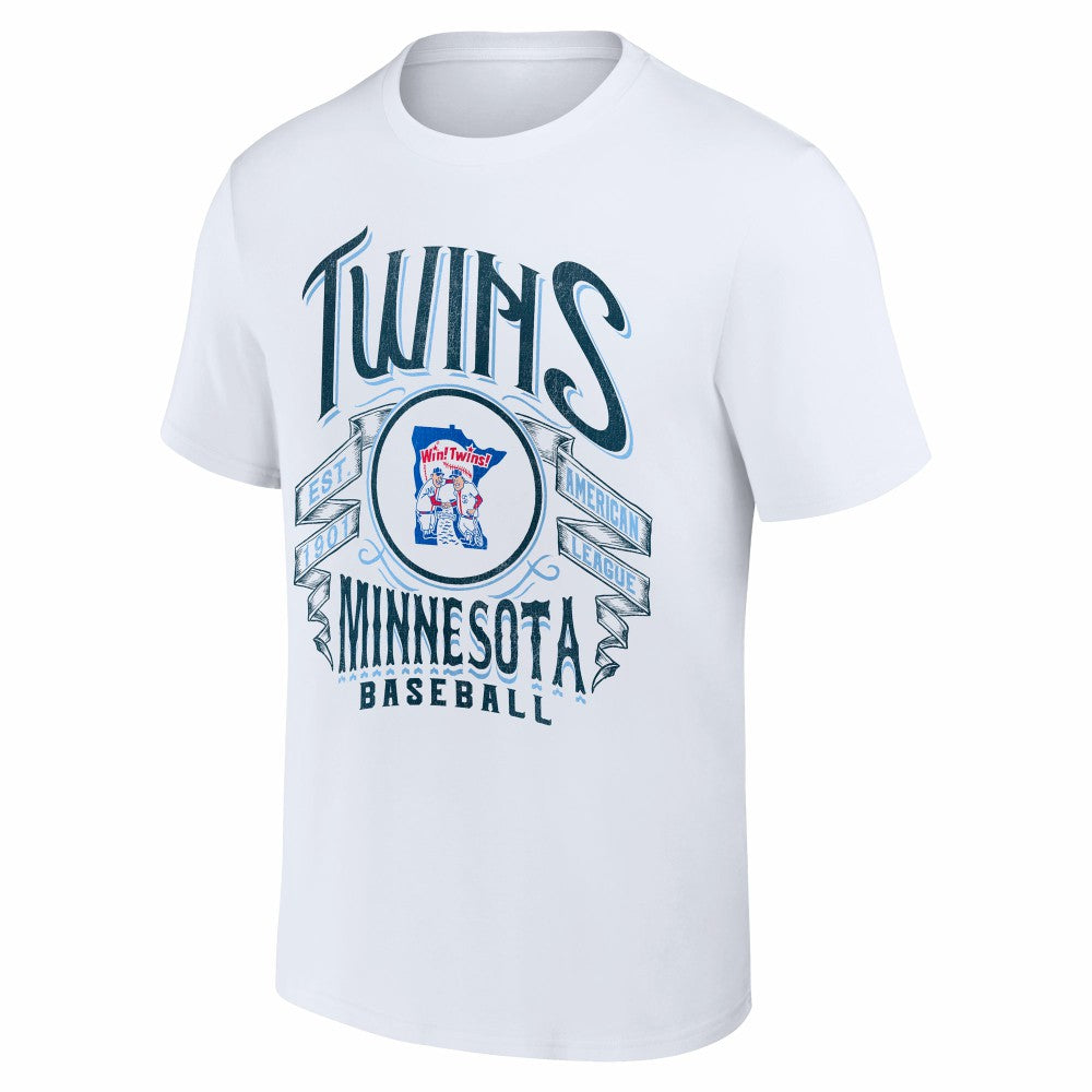 MLB Minnesota Twins Darius Rucker Collection by Fanatics Distressed Rock T-Shirt