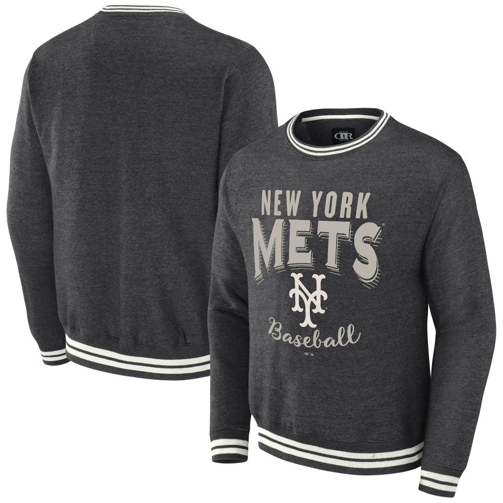 MLB New York Mets Darius Rucker Collection by Fanatics Vintage Pullover Sweatshirt