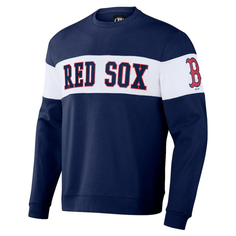 MLB Boston Red Sox Darius Rucker Collection by Fanatics Stripe Pullover Sweatshirt