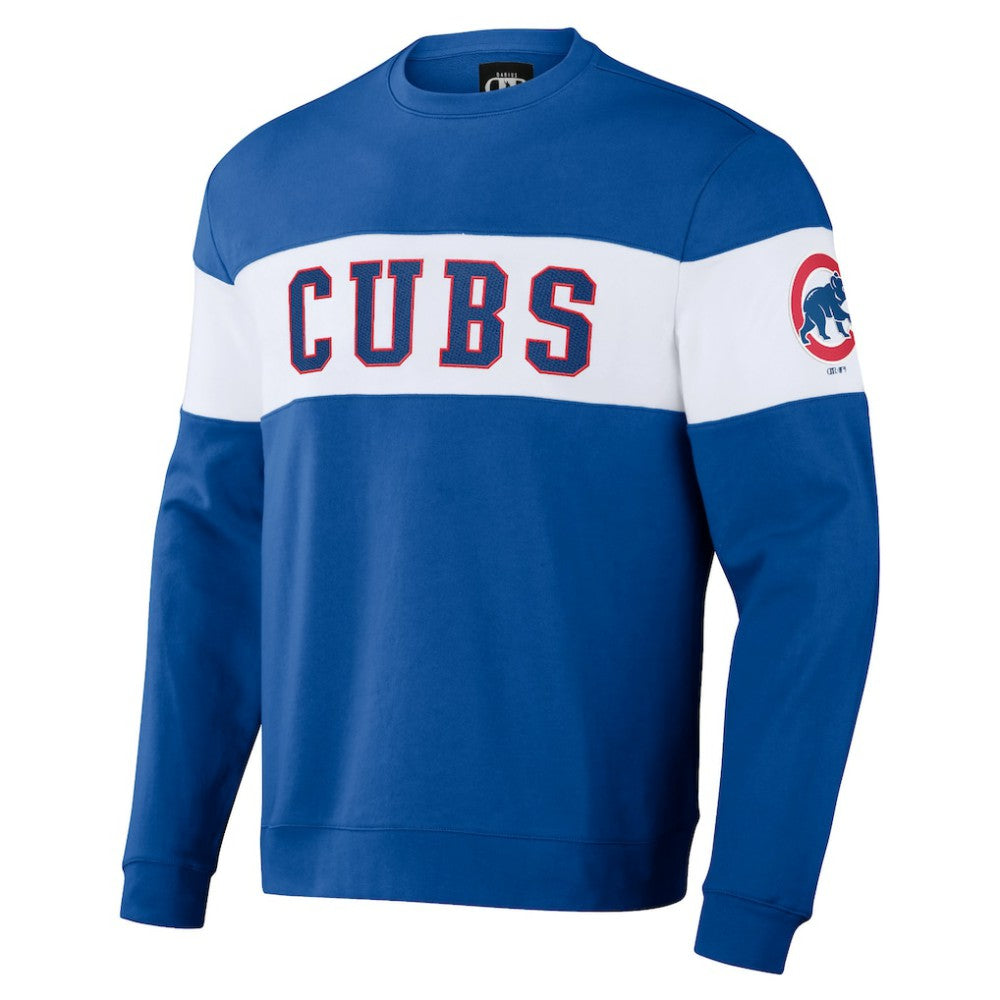 MLB Chicago Cubs Darius Rucker Collection by Fanatics Stripe Pullover Sweatshirt