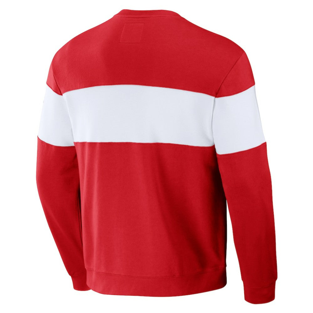 MLB St. Louis Cardinals Darius Rucker Collection by Fanatics Stripe Pullover Sweatshirt