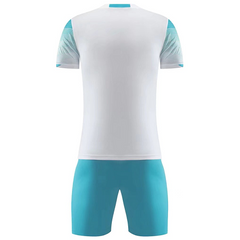 NK-907 Customize Team White Soccer Jersey Kit(Shirt+Short)