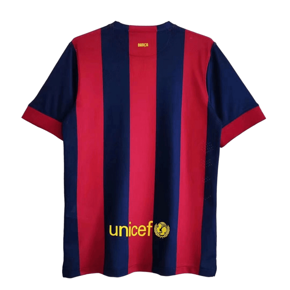 Messi #10 Retro Barcelona Home Jersey 2014/15