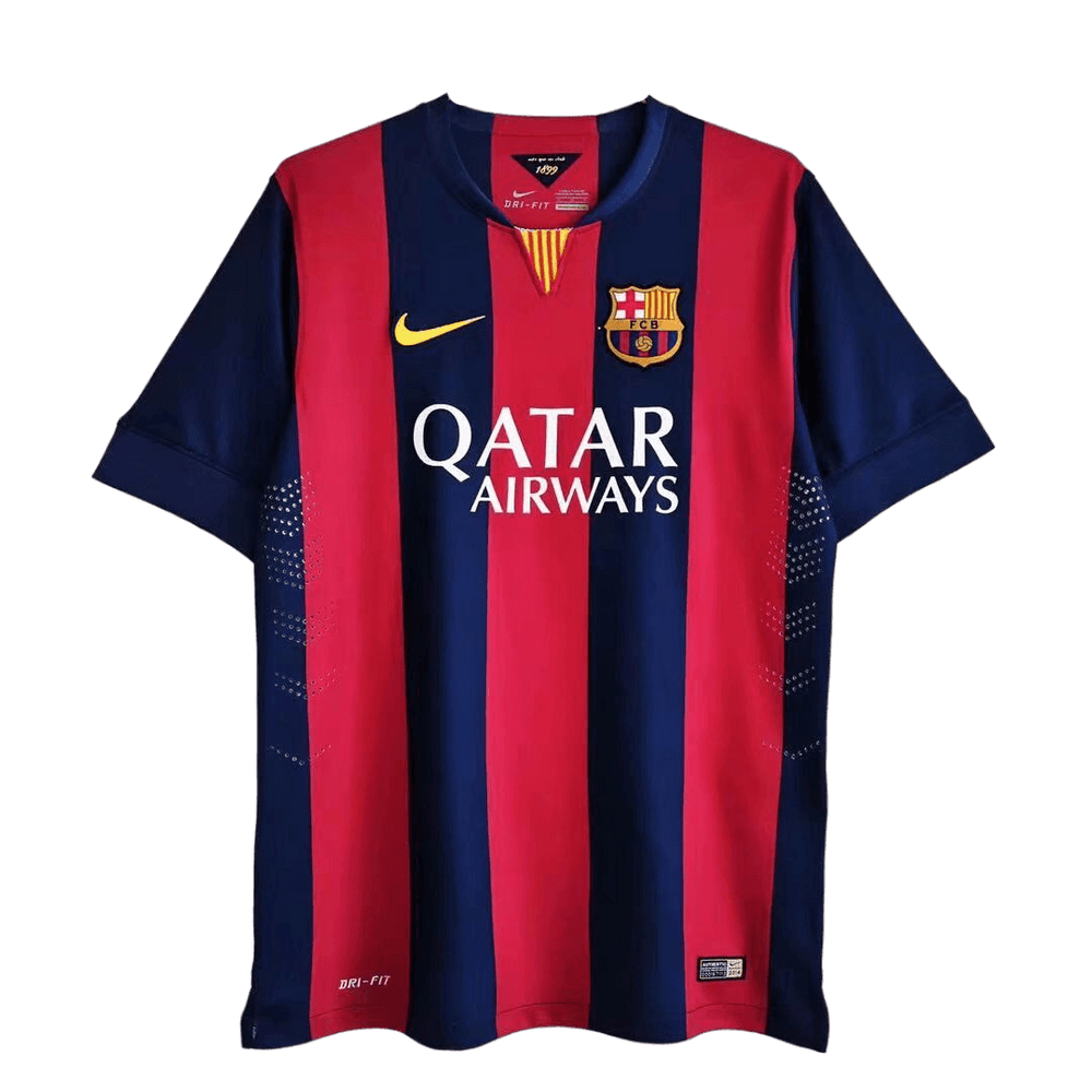 Neymar Jr #11 Retro Barcelona Home Jersey 2014/15