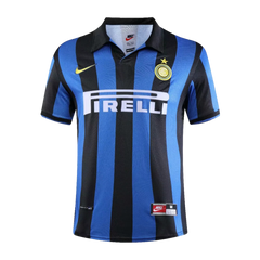 Ronaldo #9 Retro Inter Milan Home Jersey 1998/99