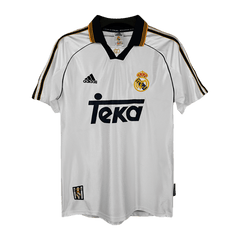 R.Carlos #3 Retro Real Madrid Home Jersey 1998/00