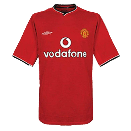 v.NISTELROOY #10 Retro Manchester United Home Jersey 2000/02