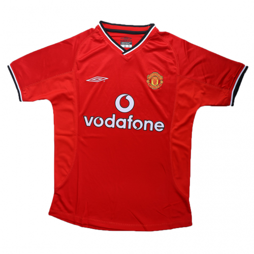 v.NISTELROOY #10 Retro Manchester United Home Jersey 2000/02