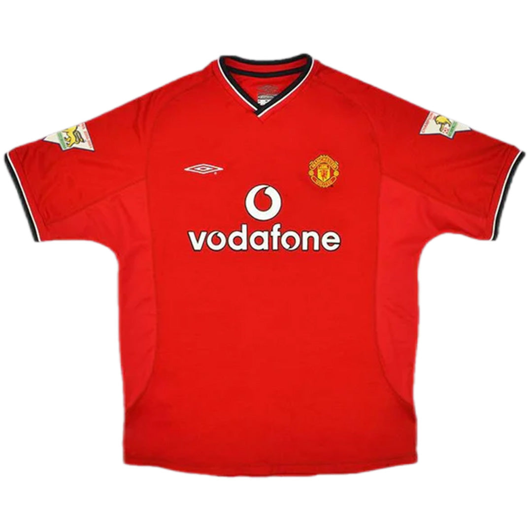 FORLAN #21 Retro Manchester United Home Jersey 2000/02