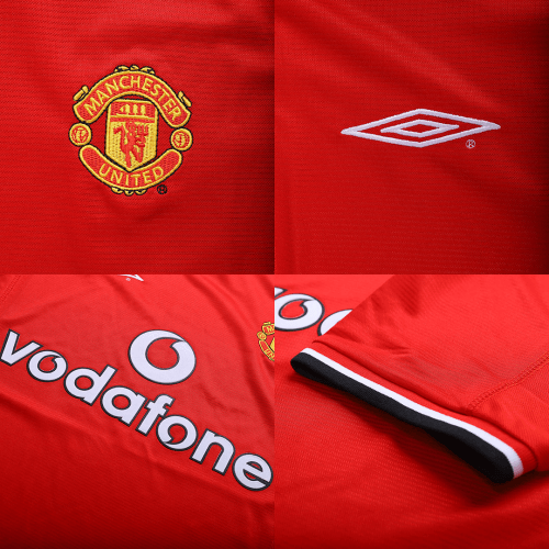 FORLAN #21 Retro Manchester United Home Jersey 2000/02