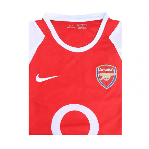 Bergkamp #10 Retro Arsenal Home Jersey 2002/04