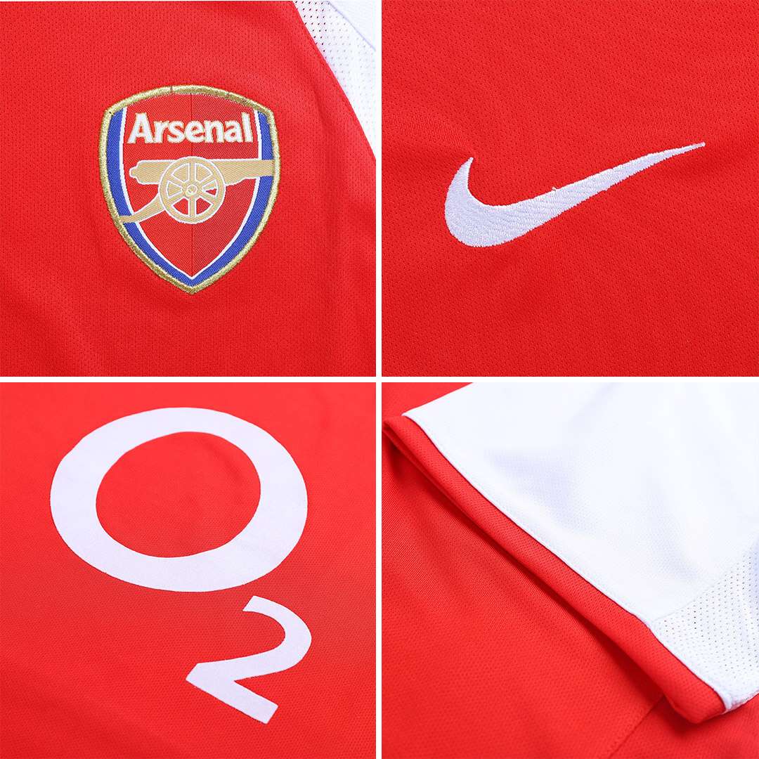 LJUNGBERG #8 Retro Arsenal Home Jersey 2002/04