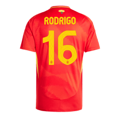 RODRIGO #16 Spain Home Jersey Euro - [Supre Replica]