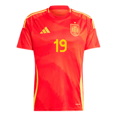 LAMINE YAMAL #19 Spain Home Jersey Euro - [Super Replica]