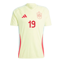 LAMINE YAMAL #19 Spain Away Jersey Euro