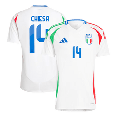 [Super Replica] CHIESA #14 Italy Away Jersey Euro