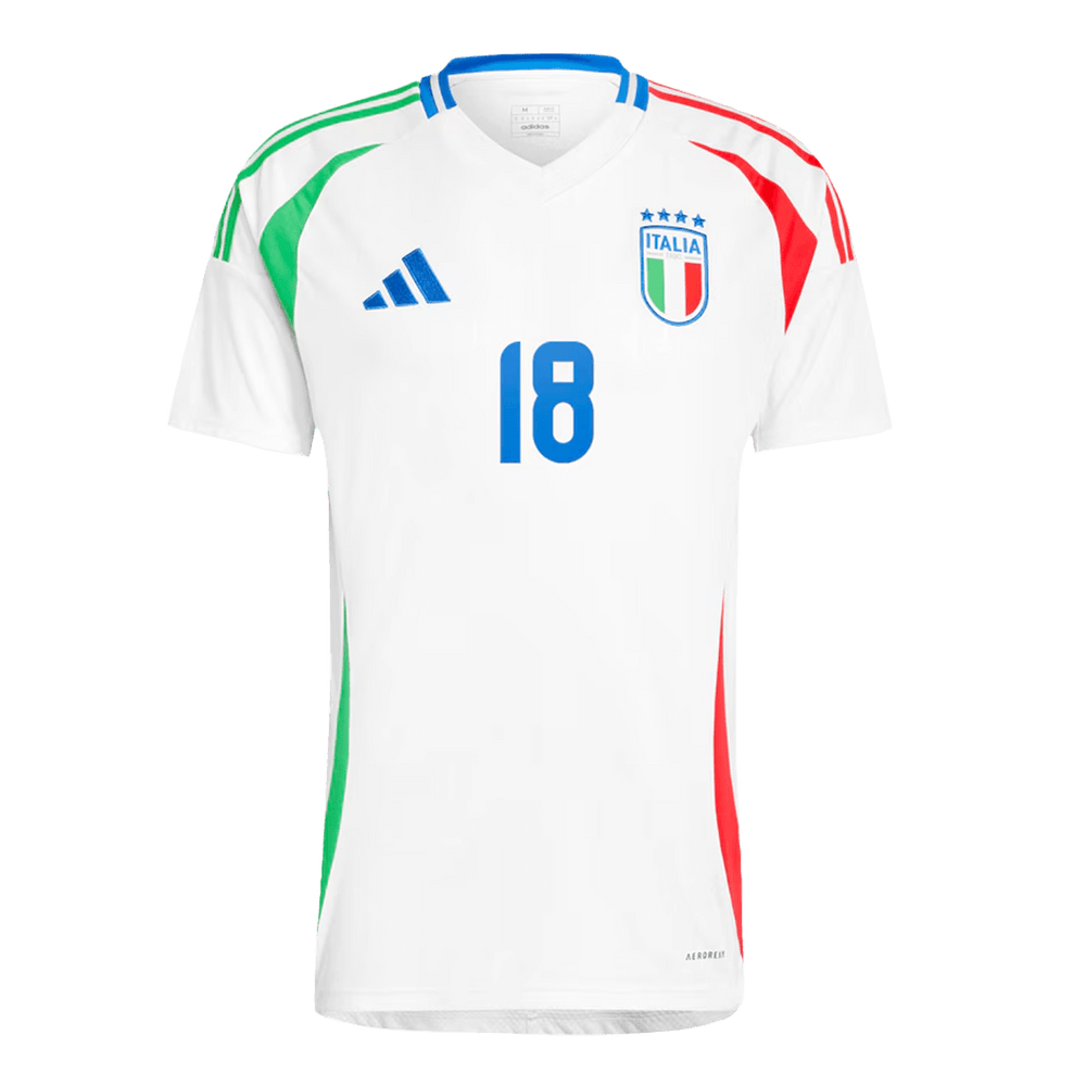 [Super Replica] BARELLA #18 Italy Away Jersey Euro