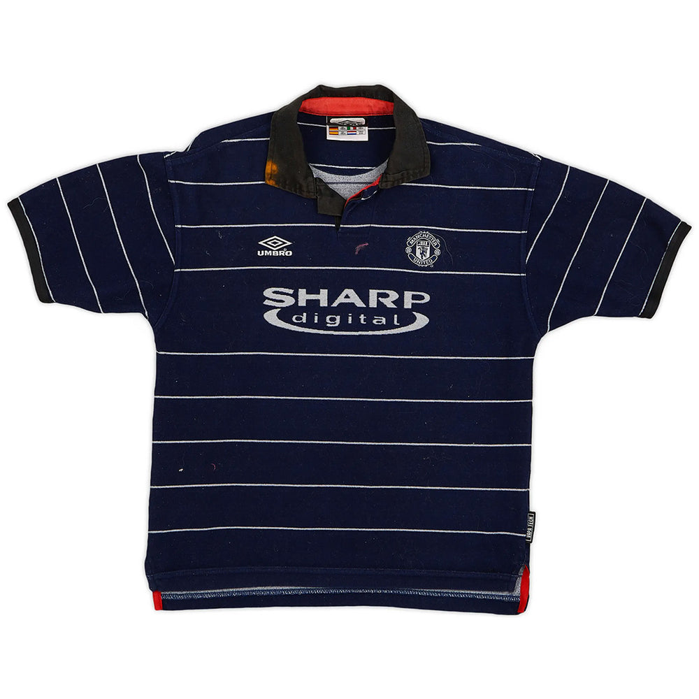Beckham #7 Rero Manchester United Away Jersey 1999/00