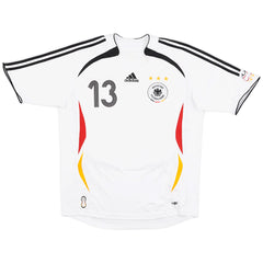 BALLACK #13 Retro Germany Home Jersey World Cup 2006
