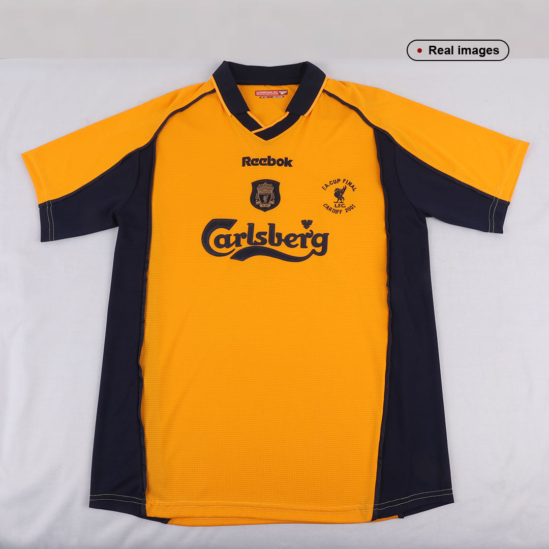 FOWLER #9 Retro Liverpool Away Jersey 2000/01