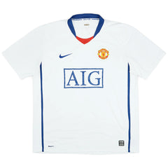 Ronaldo #7 Retro Manchester United Away Jersey 2008/09