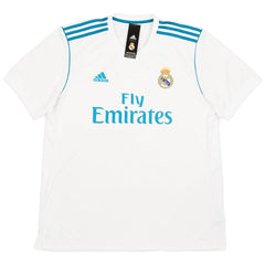 Ronaldo #7 Retro Real Madrid Home Jersey 2017/18