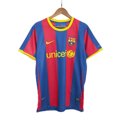 Messi #10 Retro Barcelona Home Jersey 2010/11