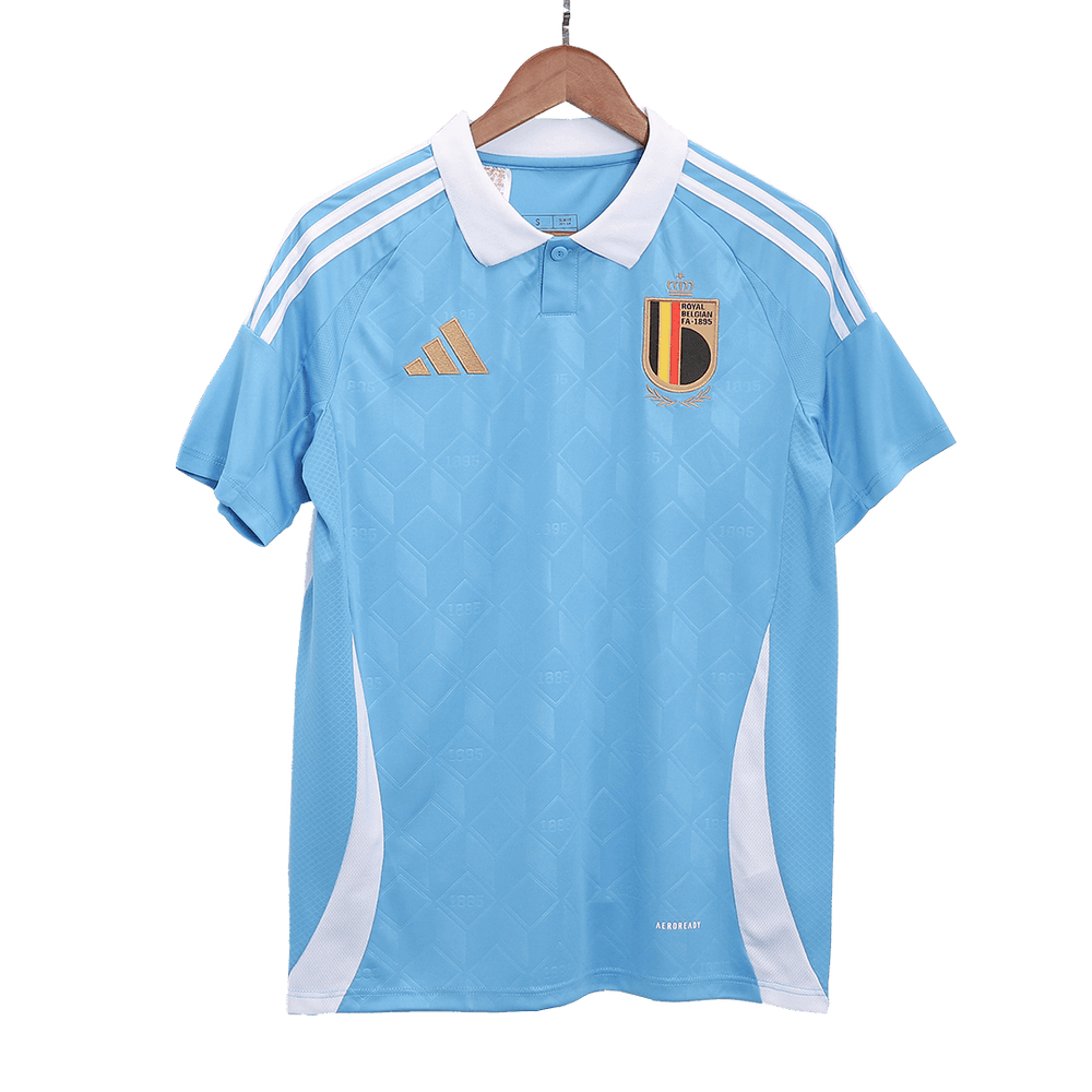 De Bruyne #7 Belgium Away Jersey EURO