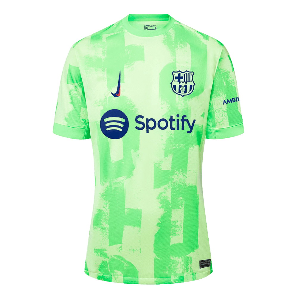 LAMINE YAMAL #19 Barcelona Third Jersey - UCL Font