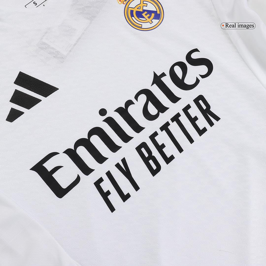 Real Madrid Home Match Jersey + Shorts Kit Player Version