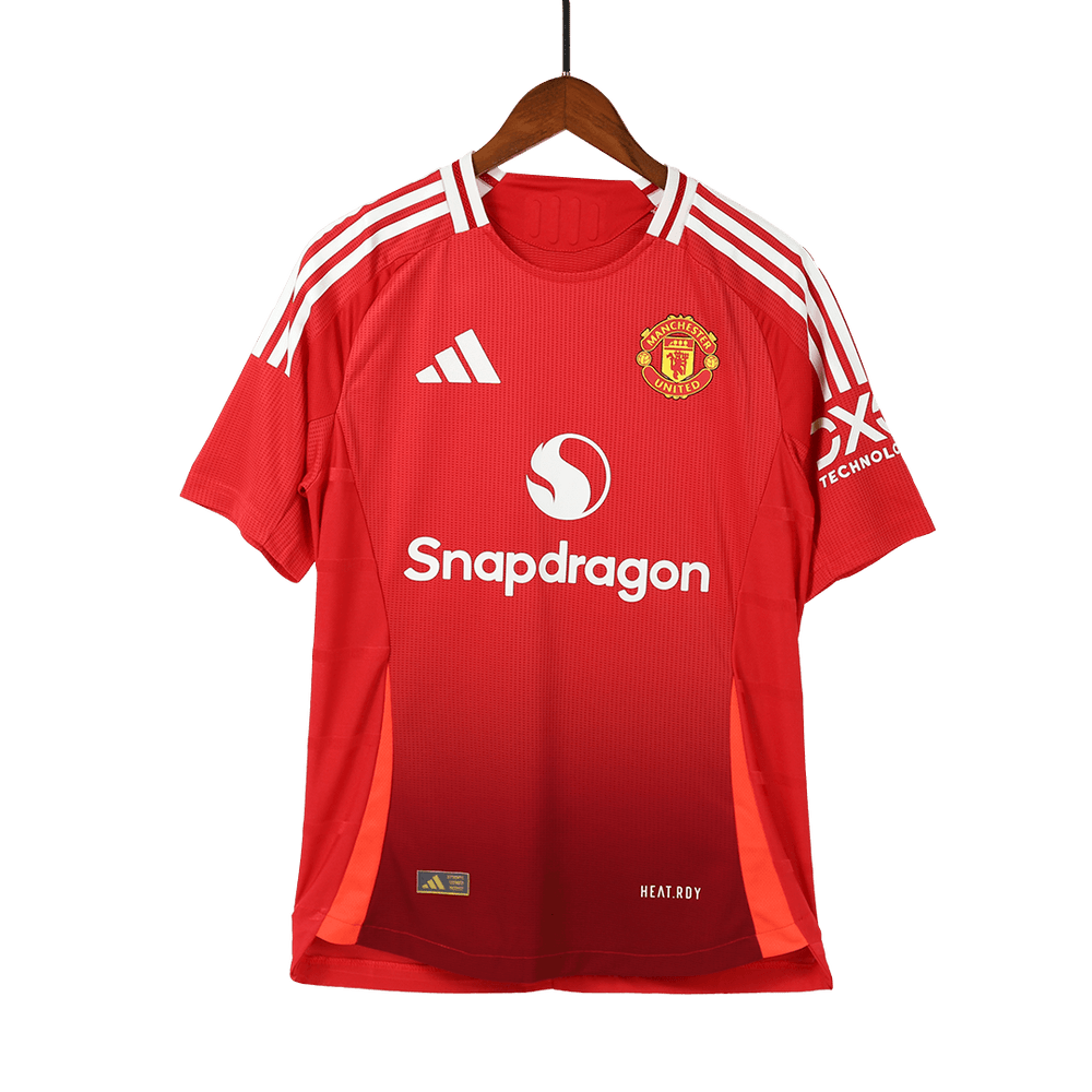 Manchester United Home Match Jersey+Shorts Kit Player Version