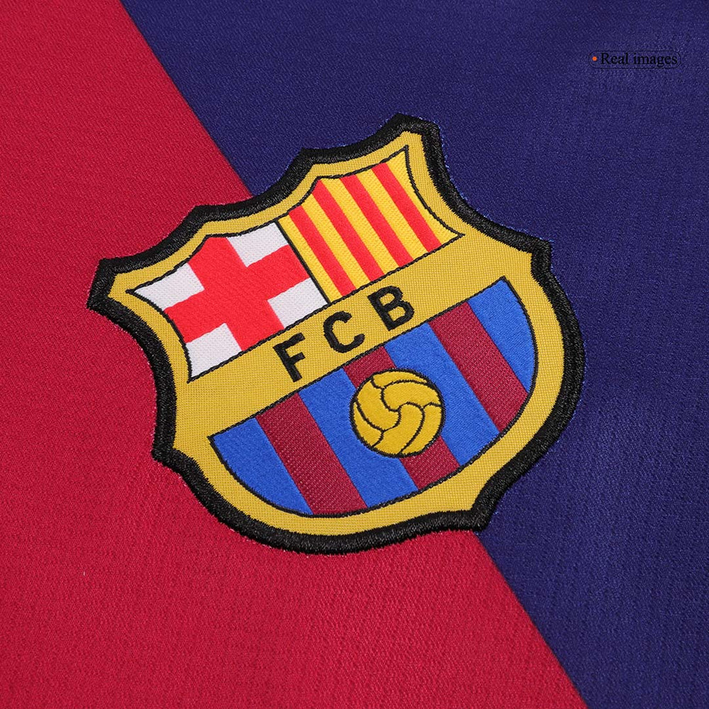 LEWANDOWSKI #9 Barcelona Home Spotify Logo Without Text Jersey