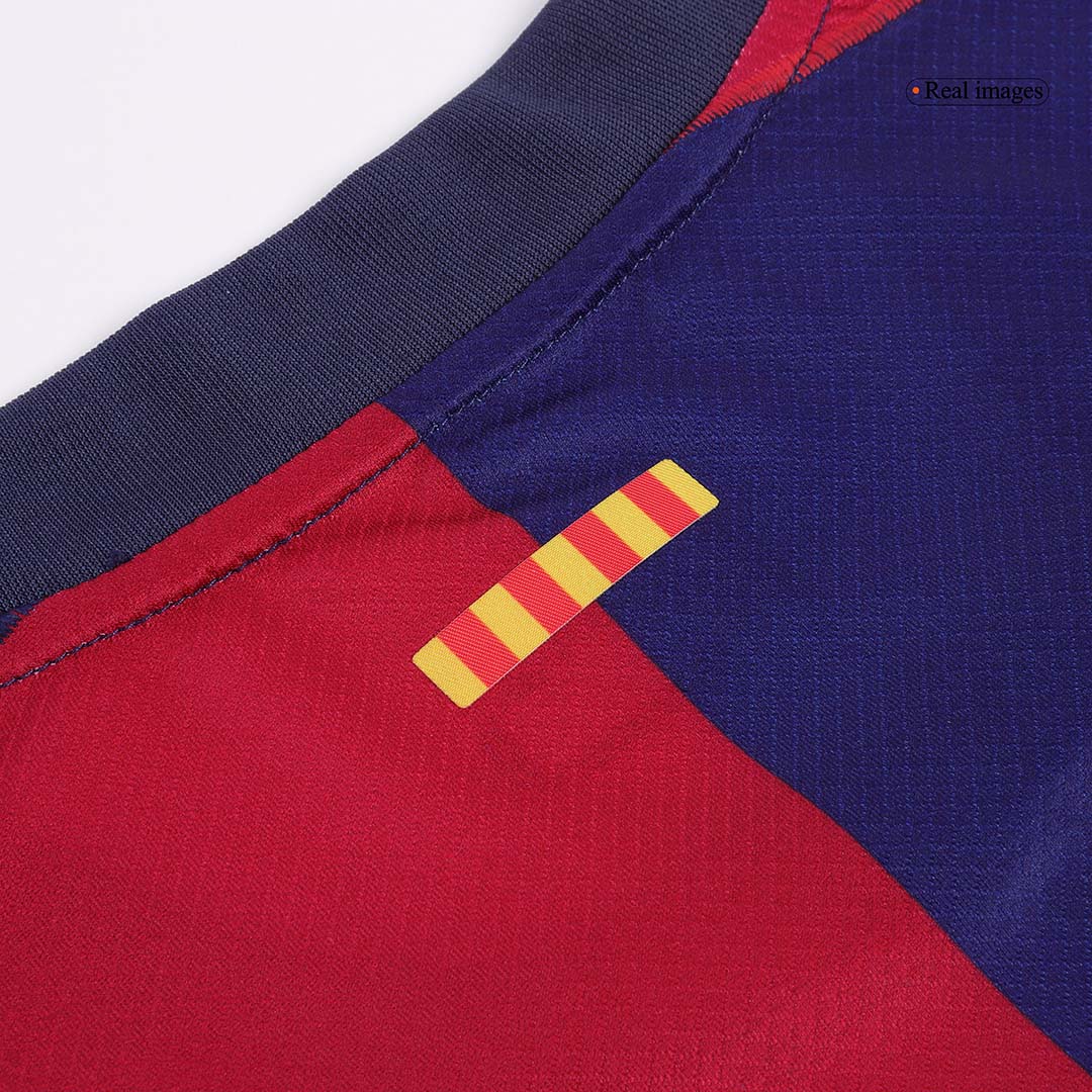 F.DE JONG #21 Barcelona Home Spotify Logo Without Text Jersey