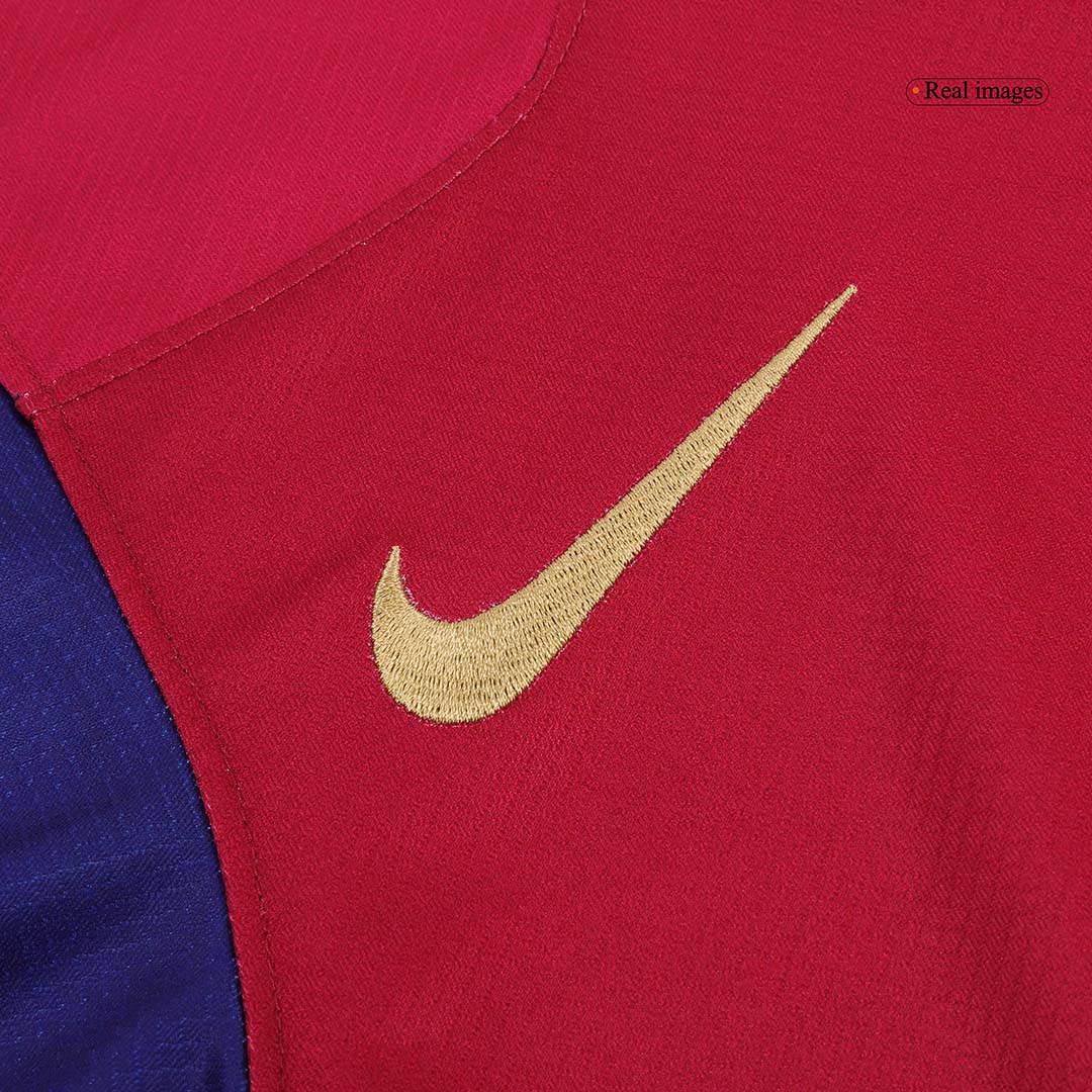 F.DE JONG #21 Barcelona Home Spotify Logo Without Text Jersey