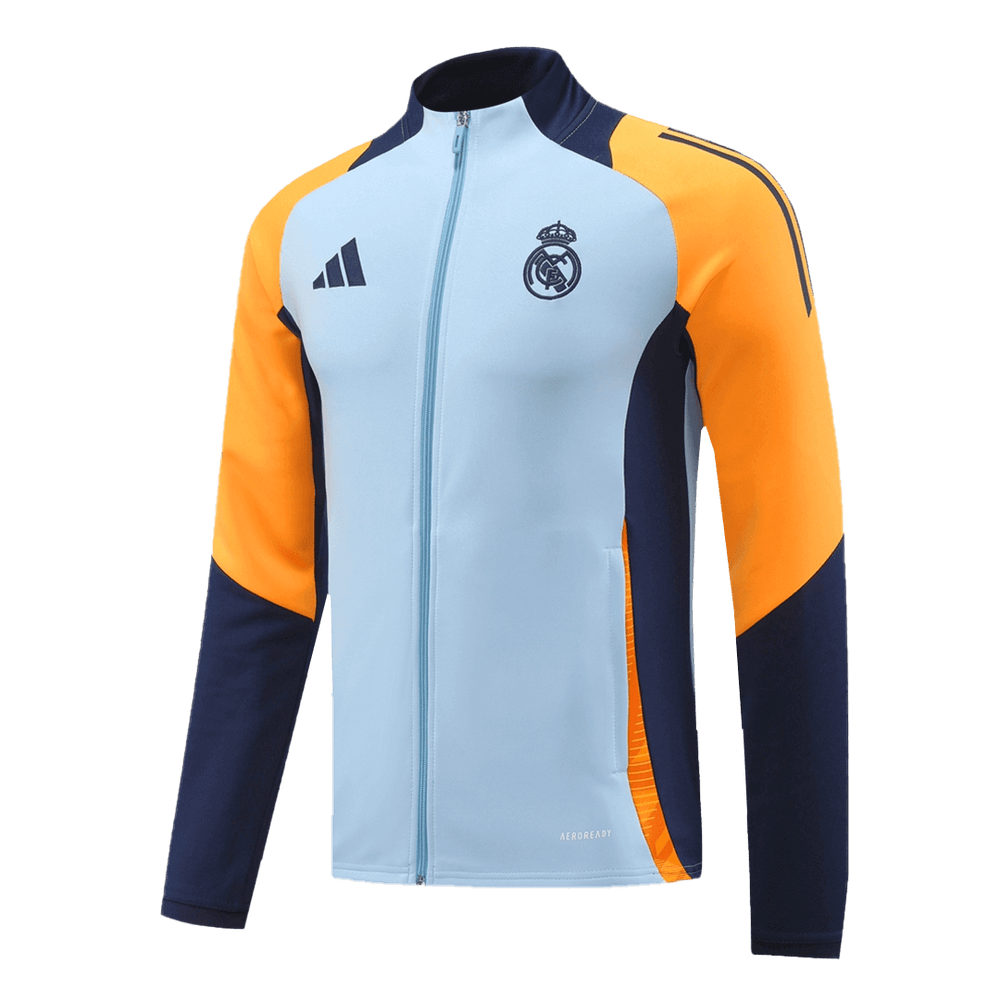 Real Madrid Training Jacket Gray
