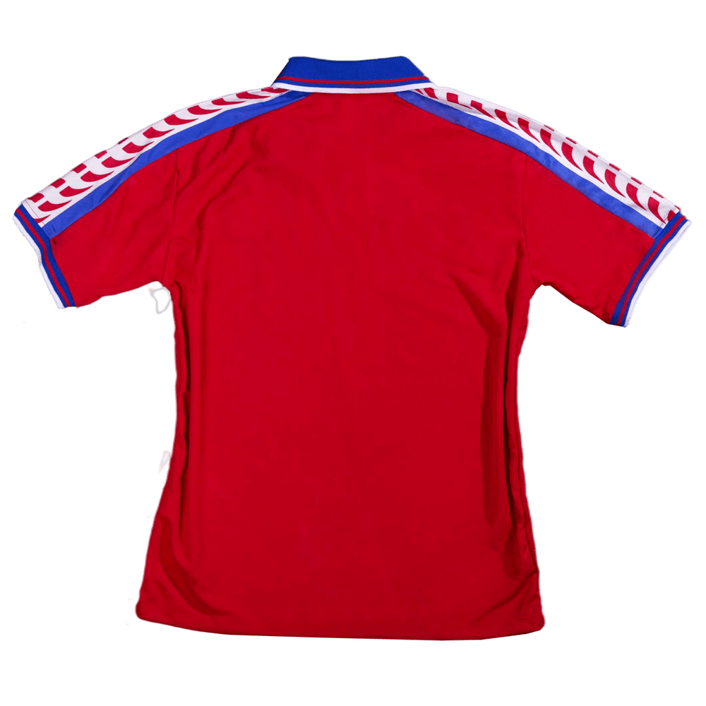 Nedved #4 Retro Czech Republic Home Jersey 1996/98