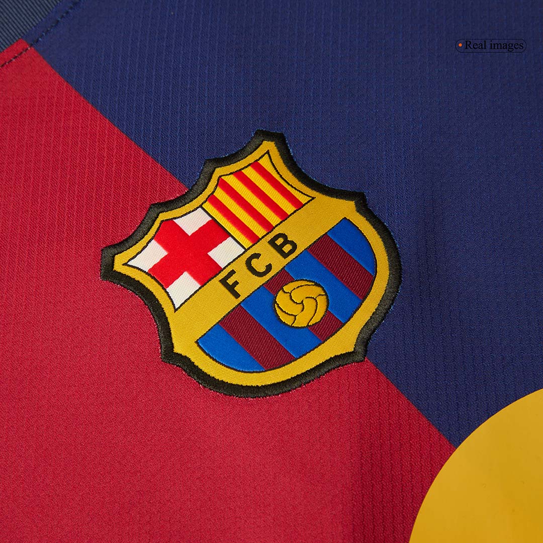 Barcelona 125th Anniversary Spotify Logo Without Text Home Jersey