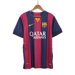 SUÁREZ #9 Retro Barcelona Home Jersey 2014/15