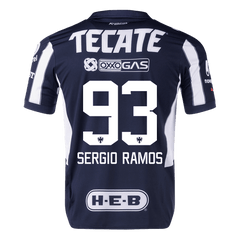 SERGIO RAMOS #93 Monterrey Home Jersey Player Version