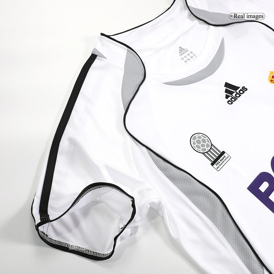 RAUL #7 Retro Real Madrid Home Jersey 2006/07