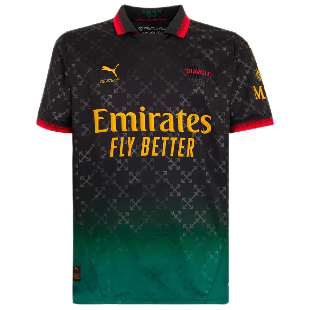 "PULISIC" #11 AC Milan Fourth Jersey